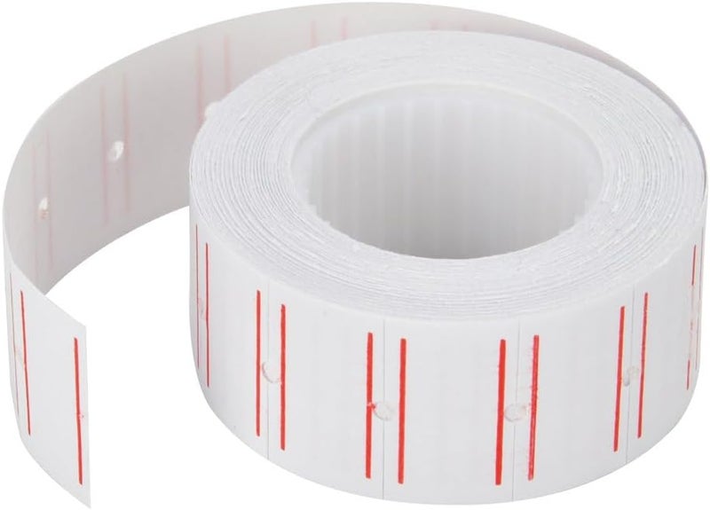 MFLABEL 100 Rolls 60000pcs White Price Gun Labels for Mx-5500 - Image 2